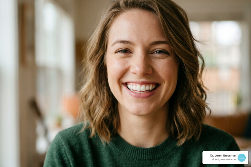 no prep veneers patient smiling